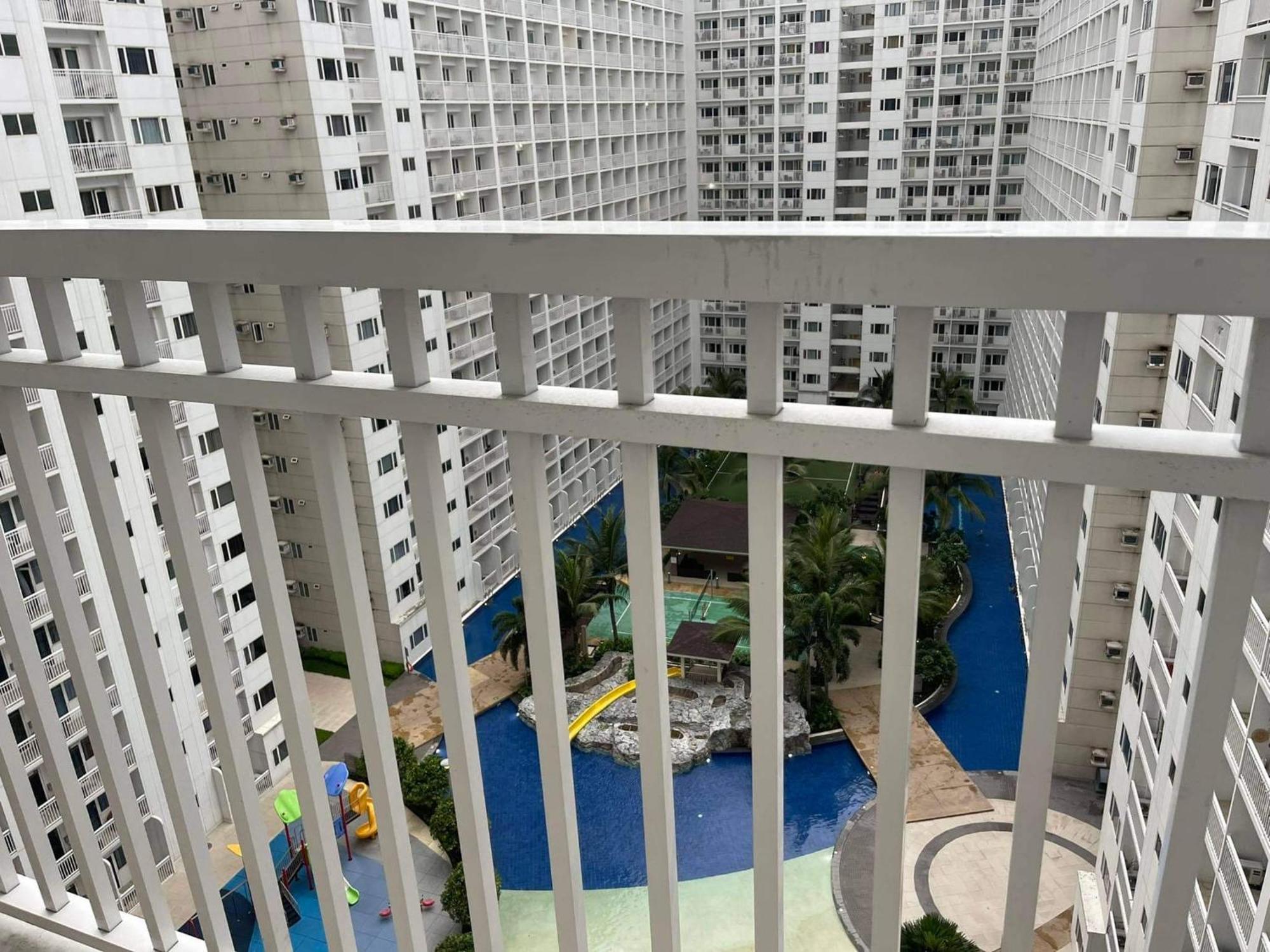 Shore 1 & 3 Residences Moa 1Br With Balcony By Darpm Manila Esterno foto