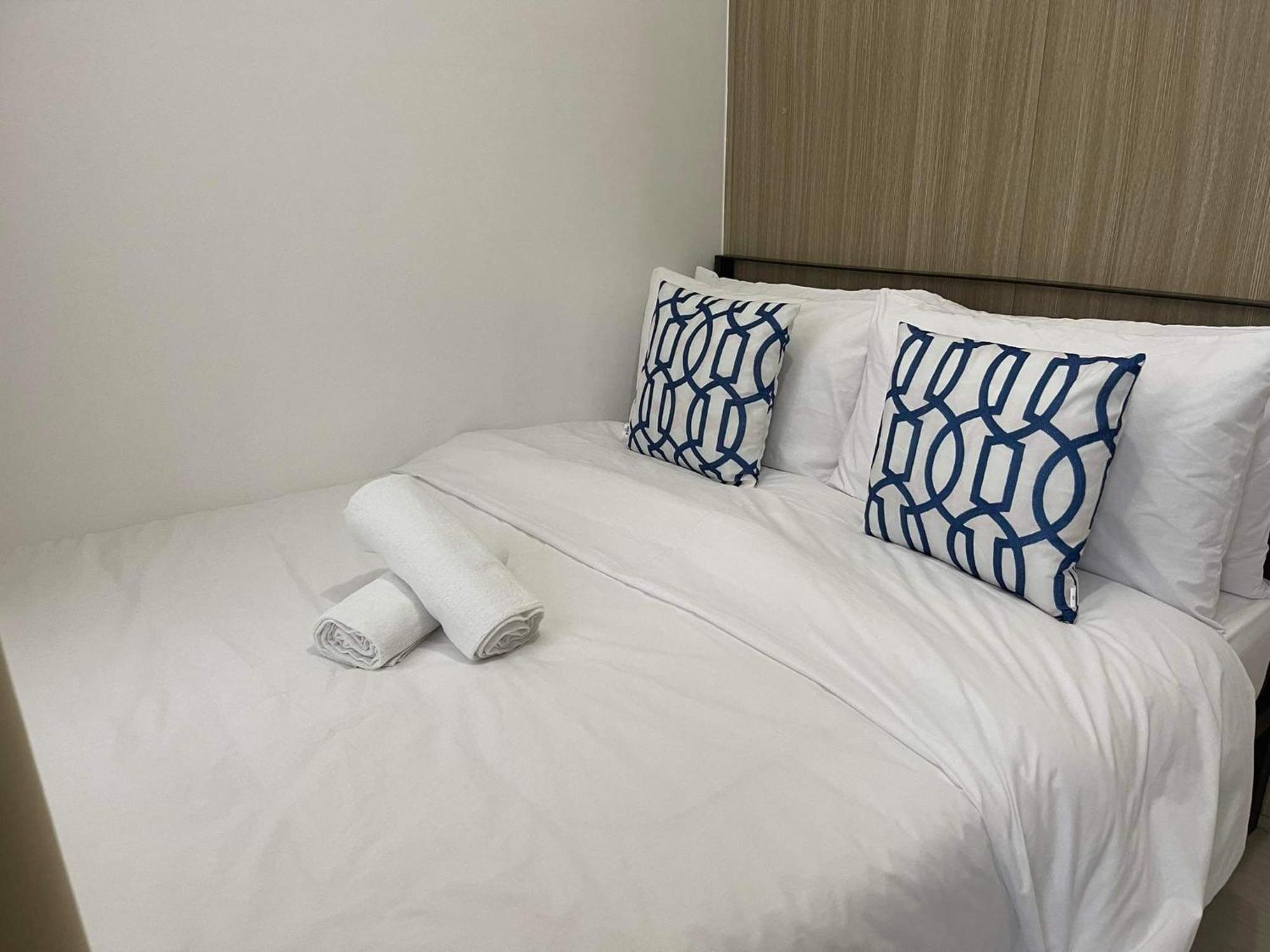 Shore 1 & 3 Residences Moa 1Br With Balcony By Darpm Manila Esterno foto
