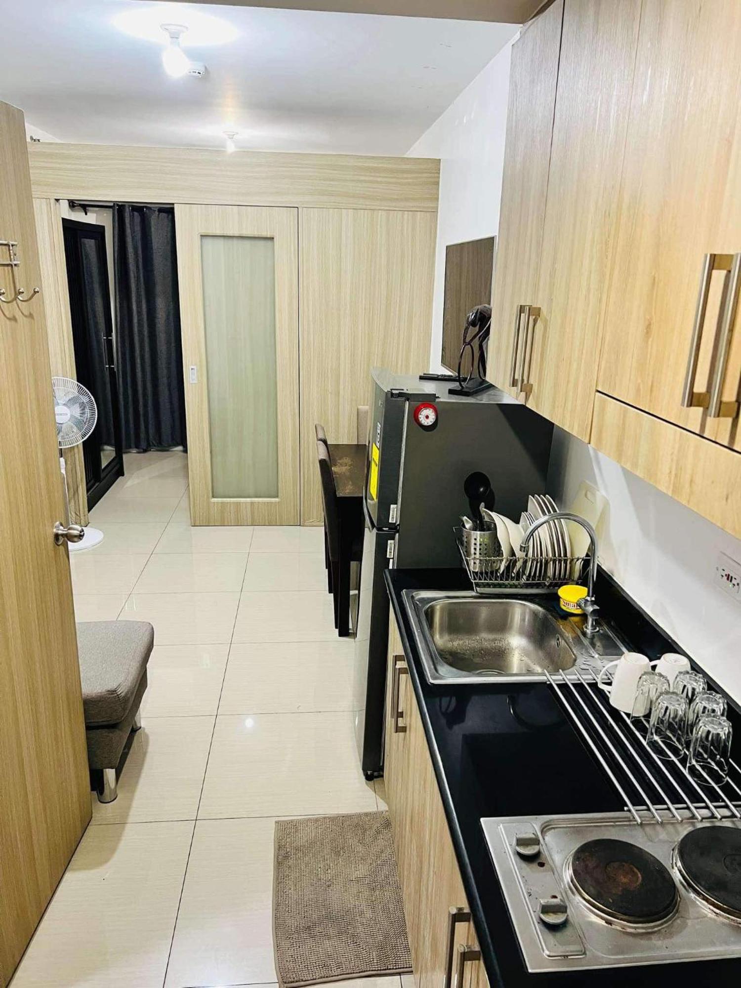 Shore 1 & 3 Residences Moa 1Br With Balcony By Darpm Manila Esterno foto