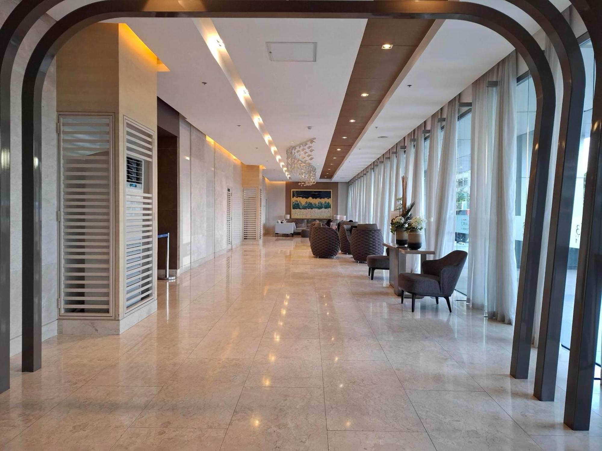 Shore 1 & 3 Residences Moa 1Br With Balcony By Darpm Manila Esterno foto